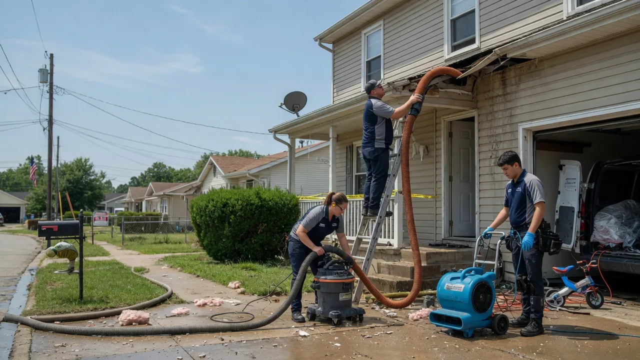 Water Damage Restoration in Yeoman, IN near me